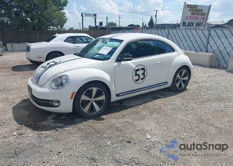 2012 Volkswagen Beetle 2.0T from USA, damaged, VIN 3VW4A7AT2CM634487